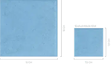 Comparativo de tamanhos de Cerâmicas Atlas